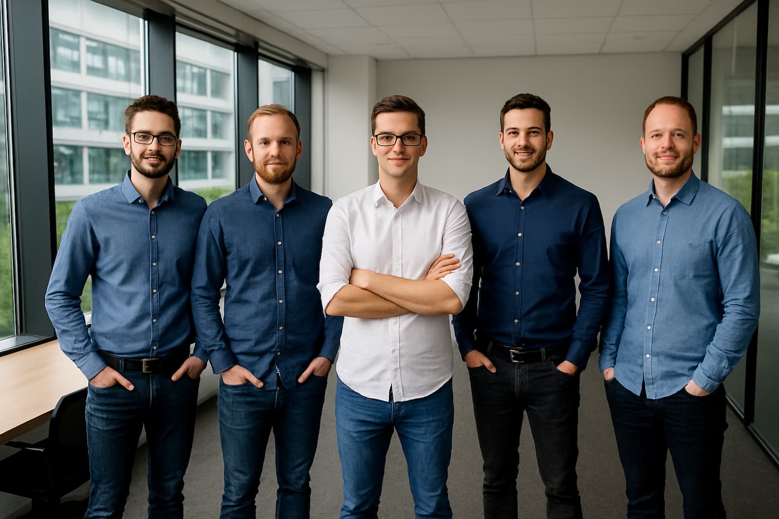 Team Moura Marketing – Gruppenfoto, Office